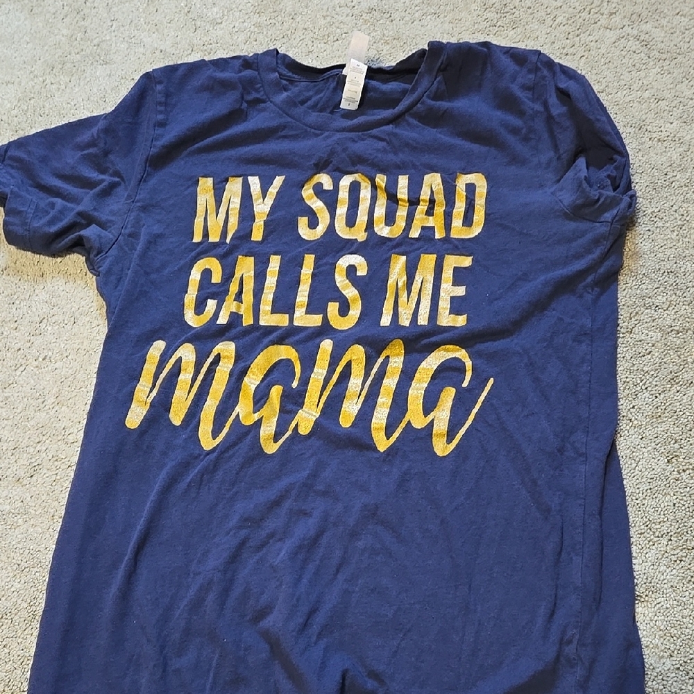 Kids Blue and Gold Graphic T-Shirt